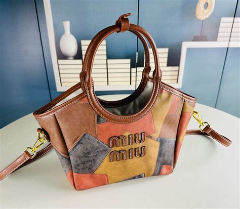 MM Leather Patchwork Beau Bag – Dumy Mun.